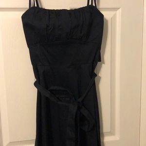 Alyn Paige navy short dress